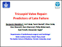 Tricuspid Valve Repair: Predictors of Late Failure